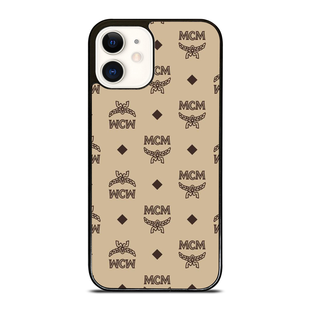 MCM WORLDWIDE PATTERN iPhone 12 Case